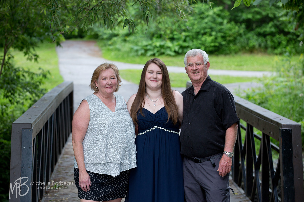 high school graduate with grandparents