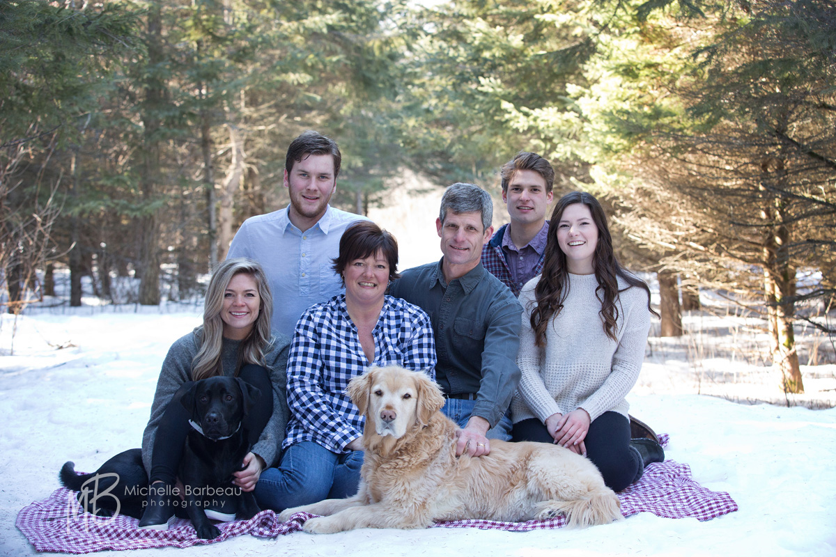 winter family photos