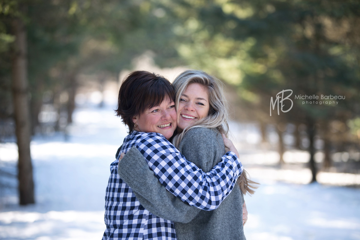 daughter with mother