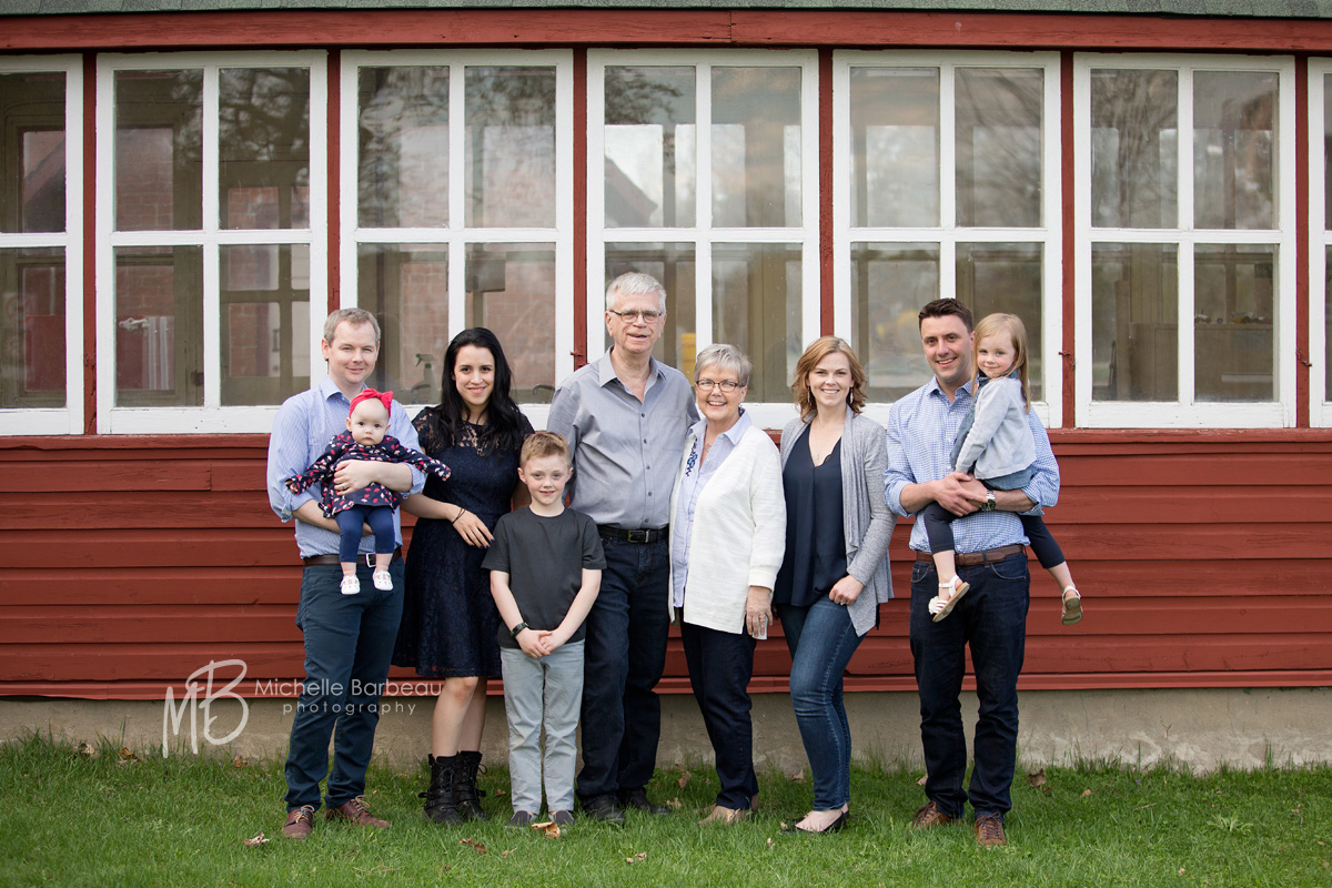 family photography at the experimental farm