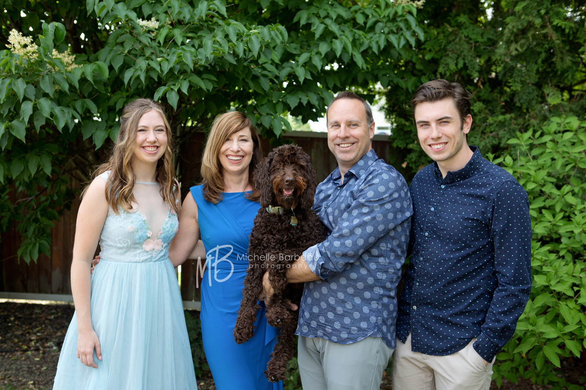 Nepean family with dog