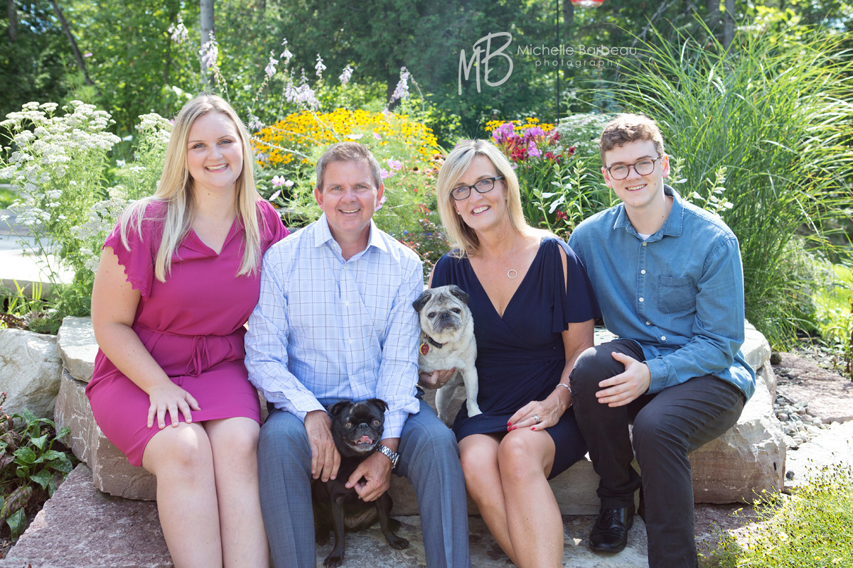 family photography with dogs