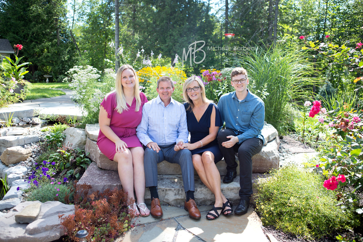 backyard family photos