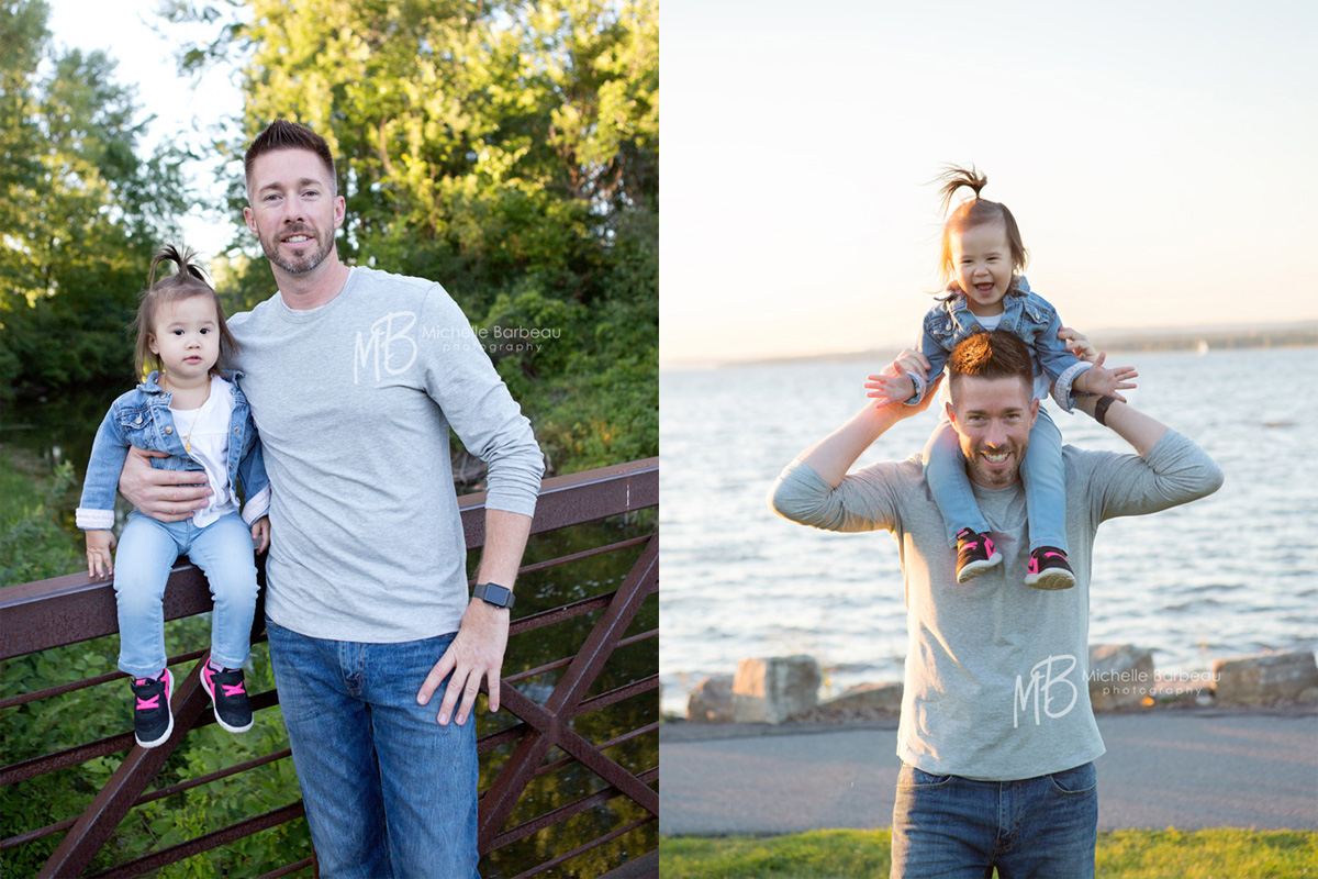 Nepean father with daughter