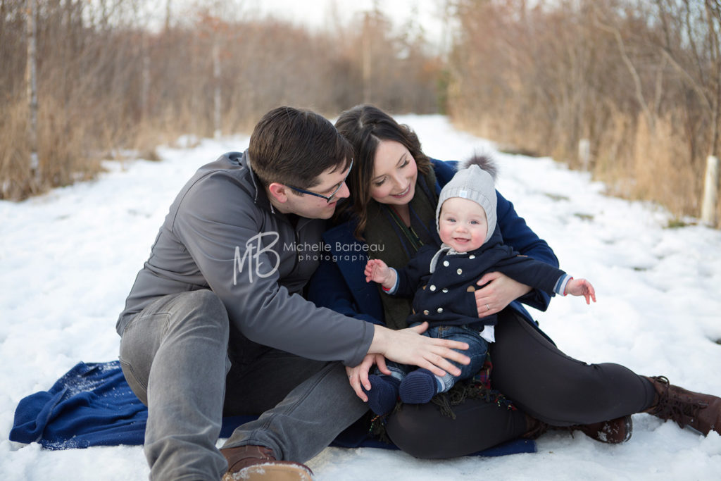 Stittsville winter family photos