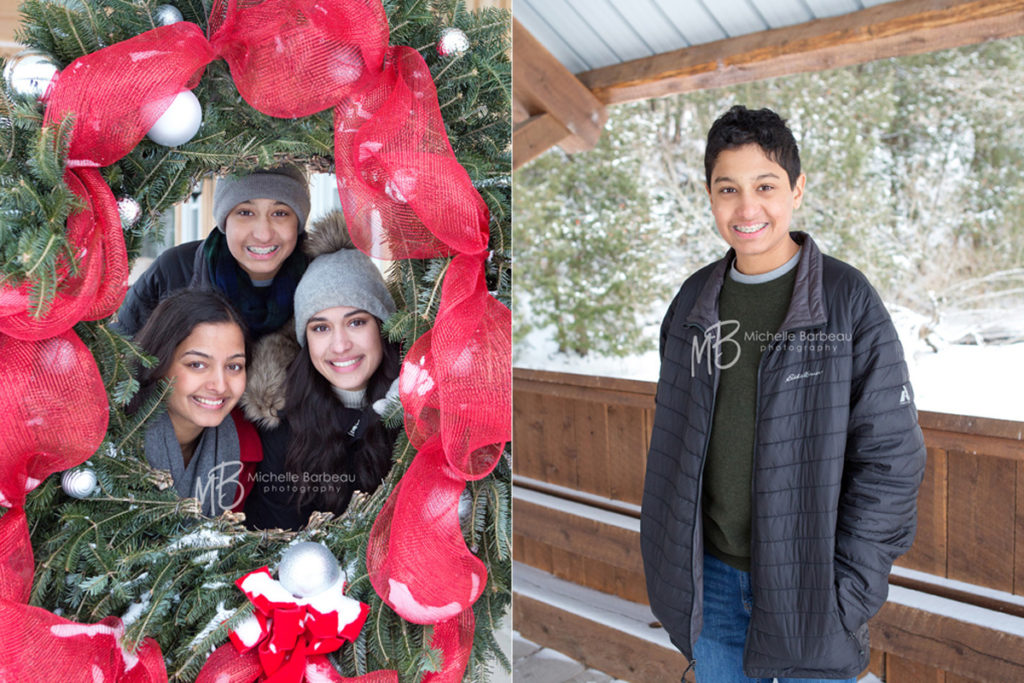 festive family photos