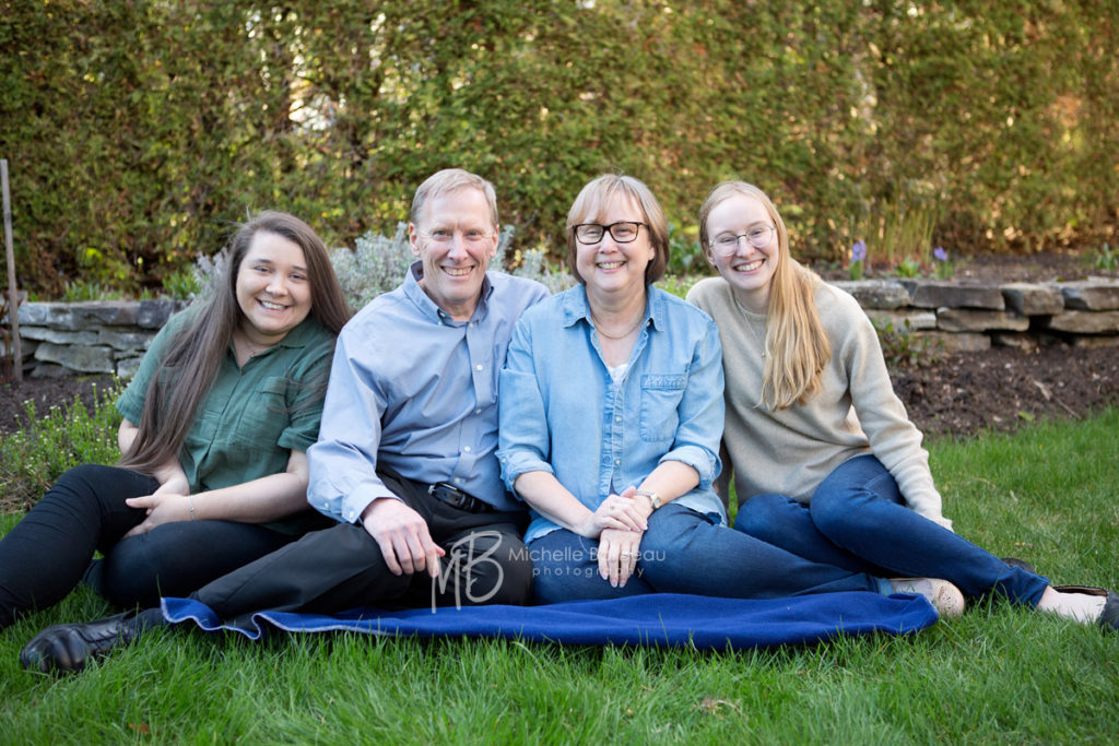 outdoor family photo