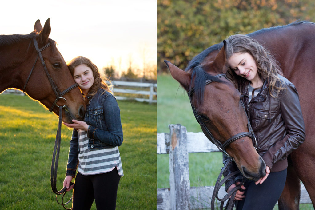 teen with horse photos
