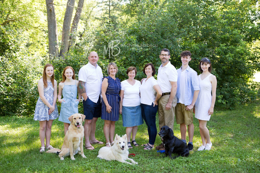 Nepean multi-generational group photo