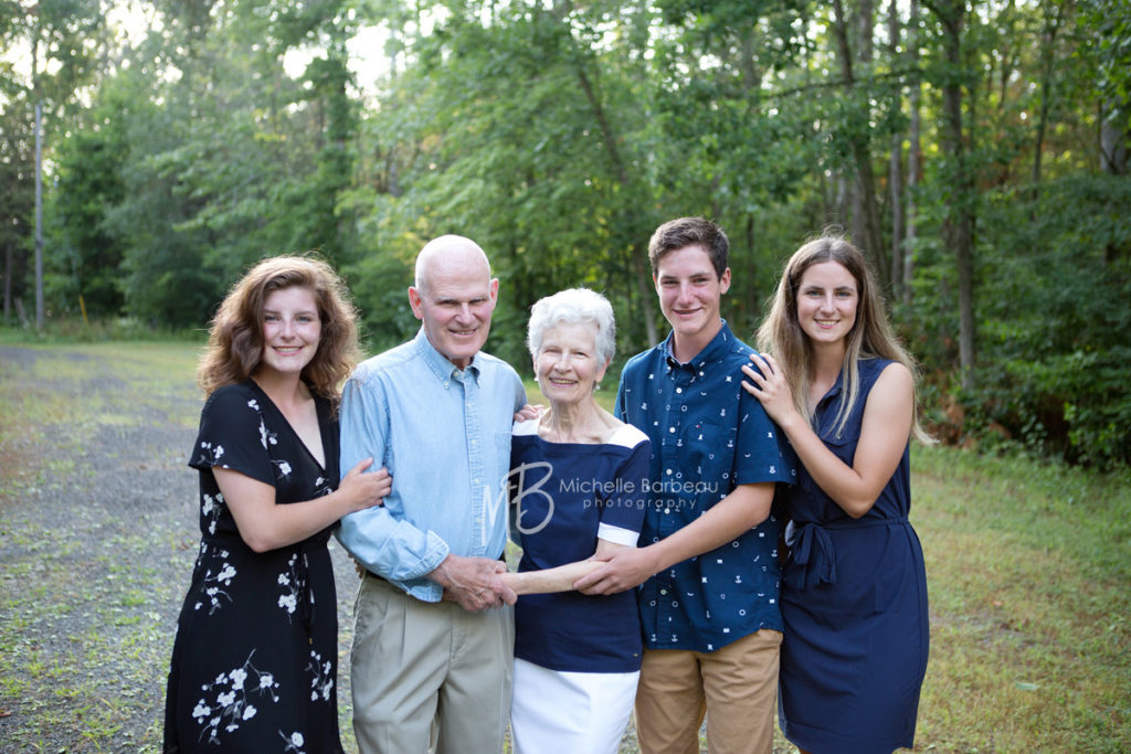 grandparents with grandkids
