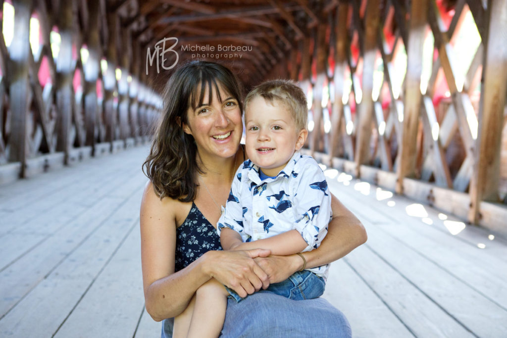 mother with 3 year old son