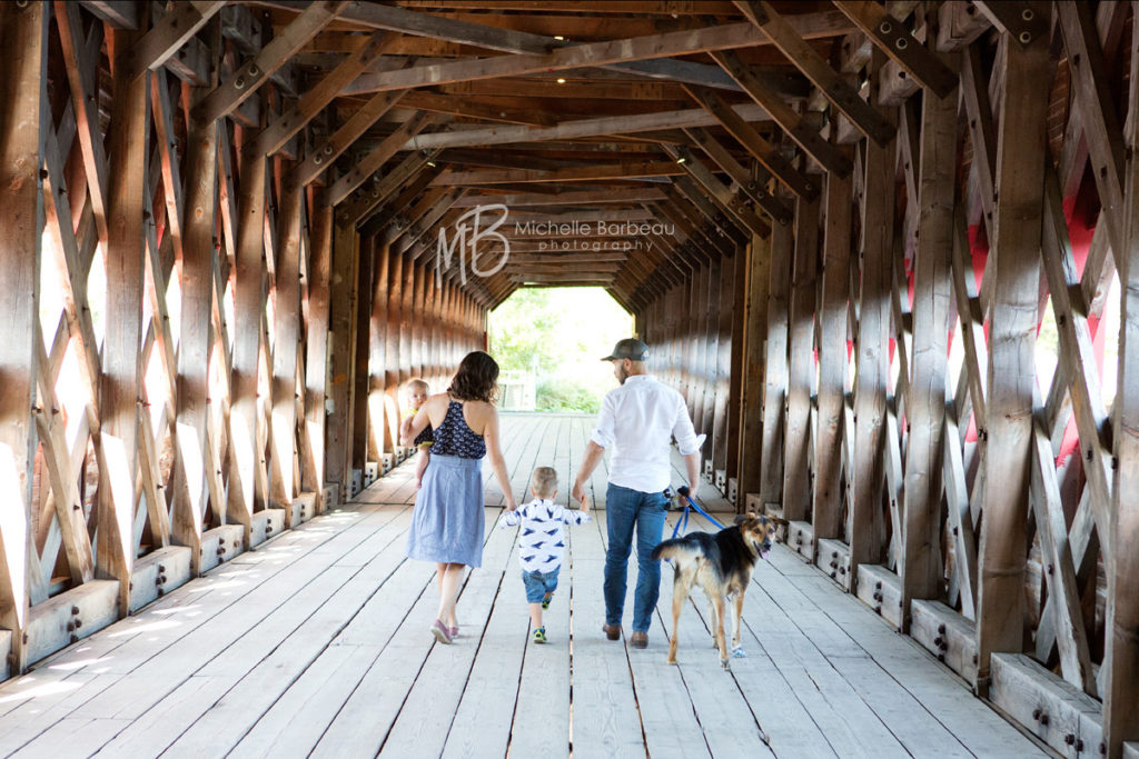 Wakefield bridge family photo 